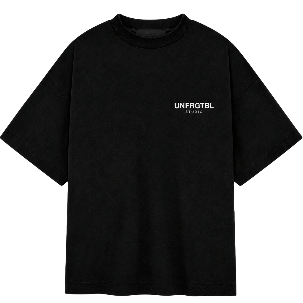 UNFRGTBL black oversized tee