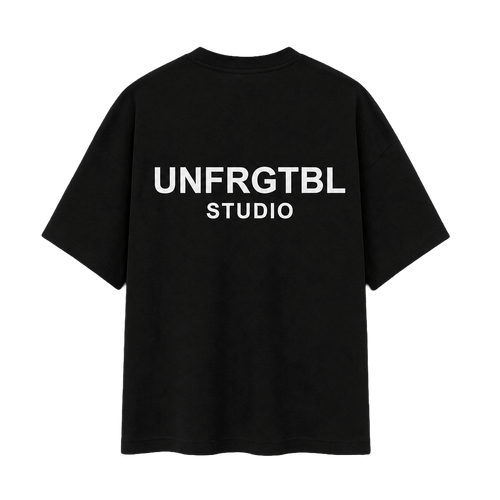 UNFRGTBL black oversized tee